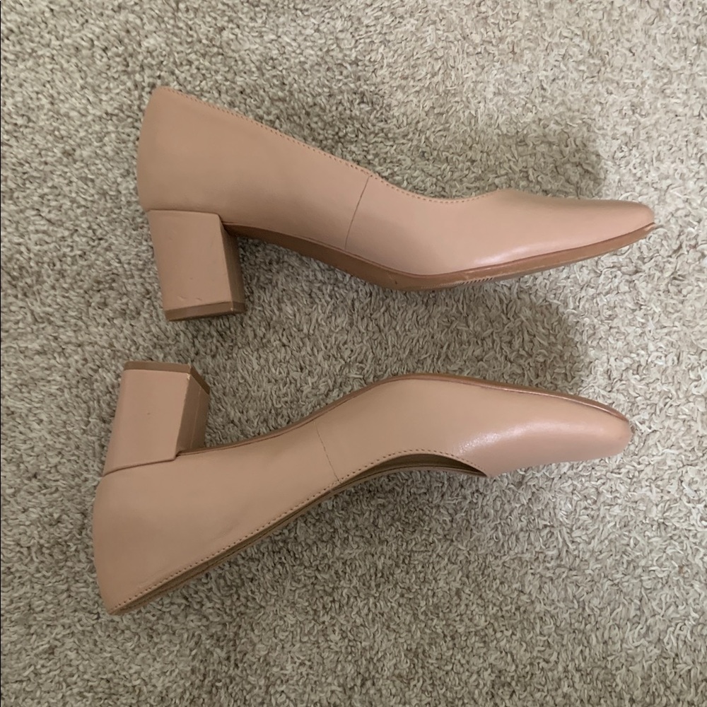 Naturalizer Womens Warner Square Toe Block Heel Pump Shoes Size: 9.5 - Picture 3 of 8